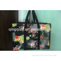 flower design /pp non woven shopping bag with zip/best seller product